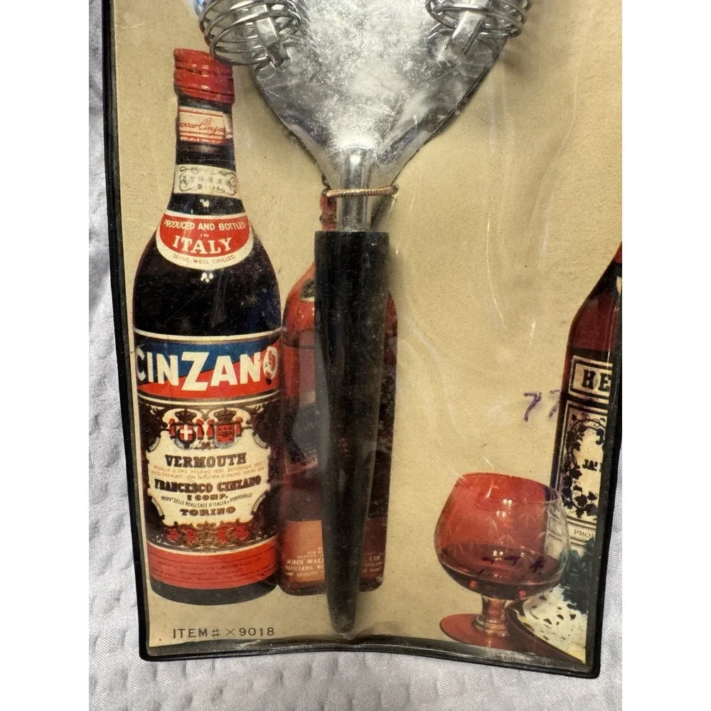 Vintage Norleans Bakelite Cocktail Strainer, 1950's Mid-Century made‎ in Japan